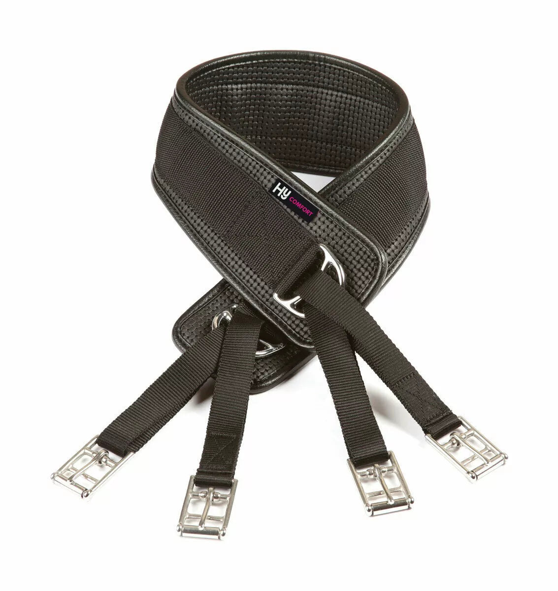 HyCOMFORT Humane Waffle Girth - Black or Brown