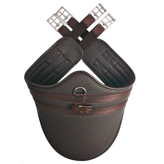 Hy Equestrian Waffle Stud Girth - Long