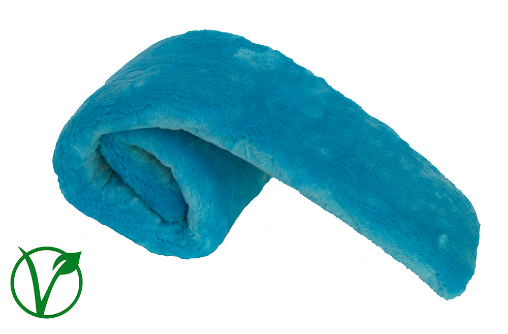 Luxury thick fur pile girth sleeve.