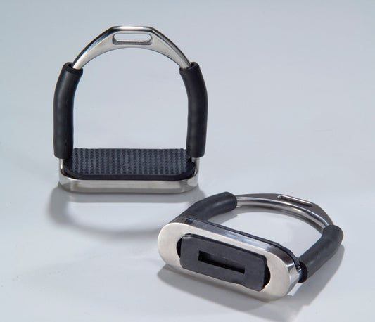 Rhinegold Flexi-Irons/Stirups With Treads