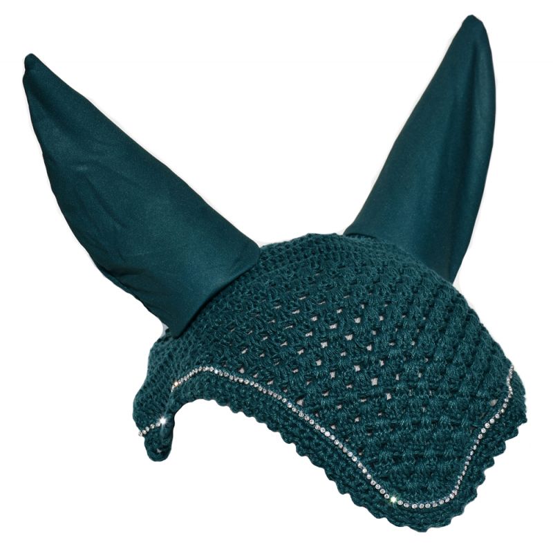 Rhinegold Diamante Fly Hood/Noise Muffler