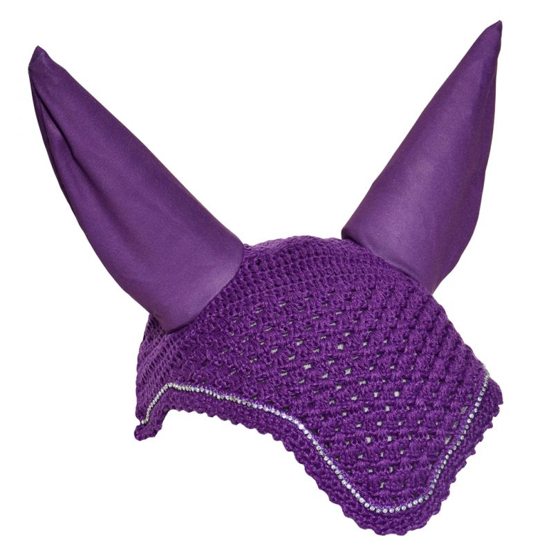 Rhinegold Diamante Fly Hood/Noise Muffler
