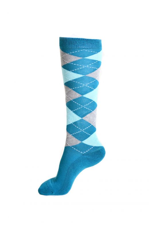 Long riding socks with fully cushioned sole