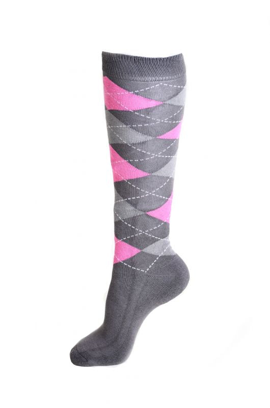 Long riding socks with fully cushioned sole