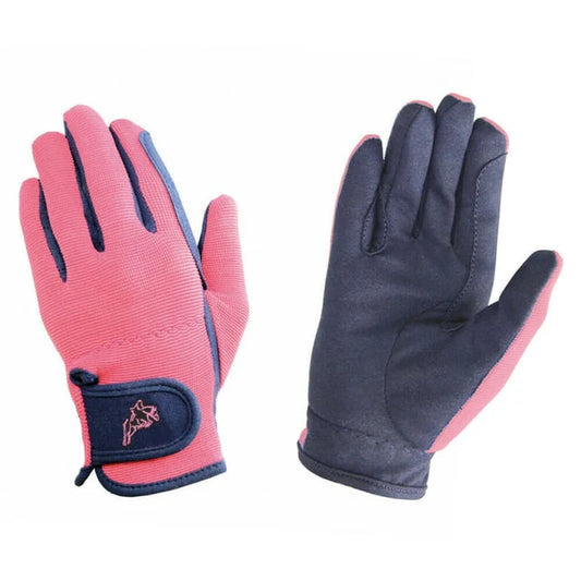 Hy5 Children's Everyday Two Tone Riding Gloves