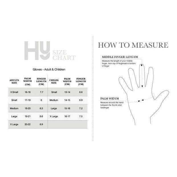 Hy5 Children's Everyday Two Tone Riding Gloves