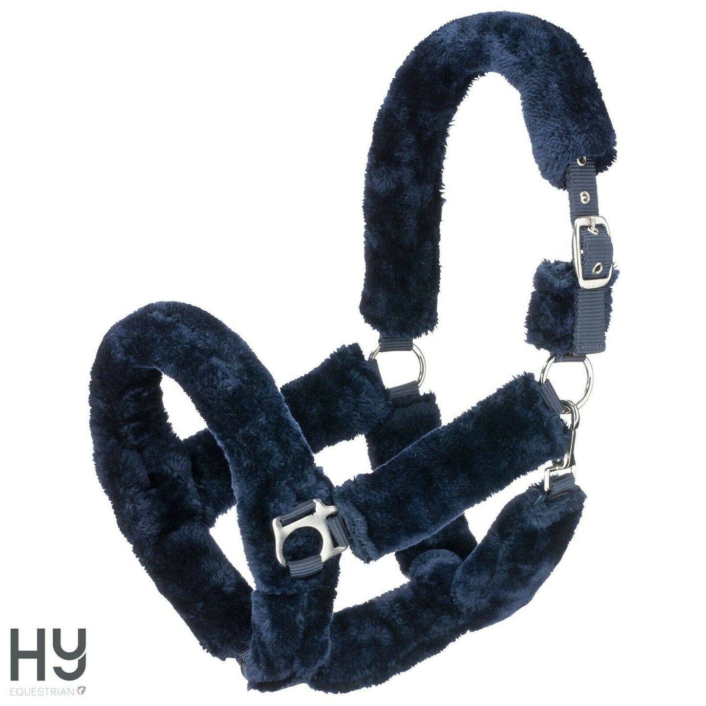 Hy Equestrian Fab Fleece Headcollar | Fleece Lined | Adjustable