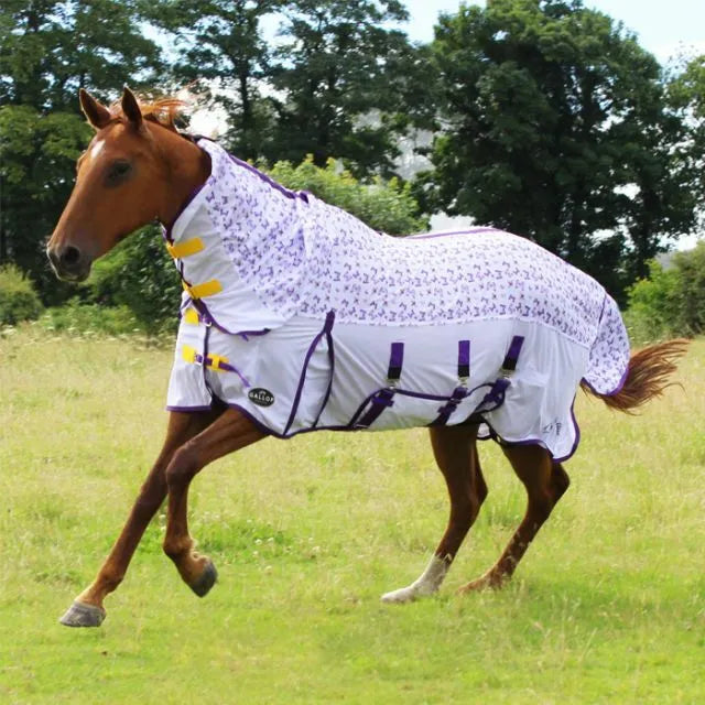Gallop Butterflies and Bees Combo Fly rug