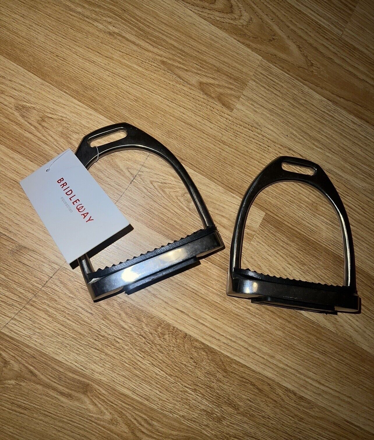 Bridleway Stirrup Irons with treads